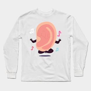 Five Senses - Meditation Ear Long Sleeve T-Shirt